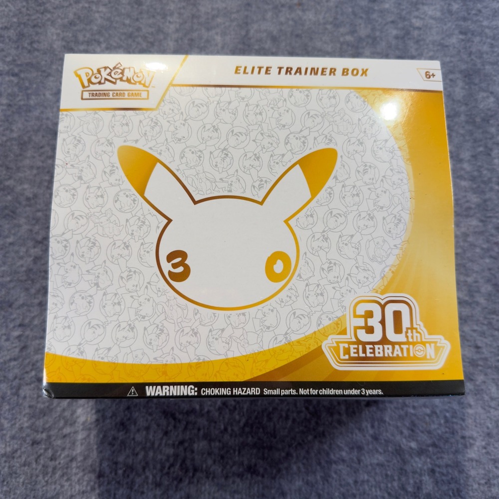 Pokemon TCG 30th Celebration Elite Trainer Box ETB Factory Sealed Nidorina BNIB